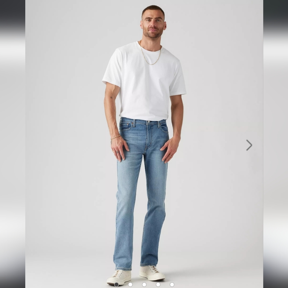 LEVI'S 513 Slim Straight Men's Jeans, Lightwash, 30 X 30